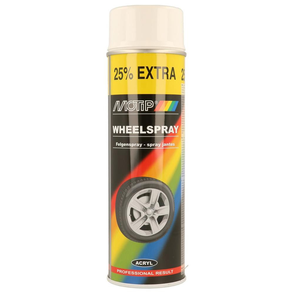 Witte wielverf MOTIP 4000 Serie 500ml - MTP-04003 - 04003 - 8711347040032
