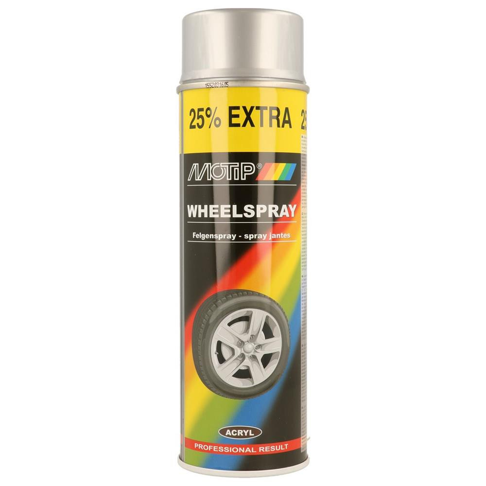 Paint for rims Silver MOTIP 4000 Series 500ml - MTP-04007 - 04007 - 8711347040070