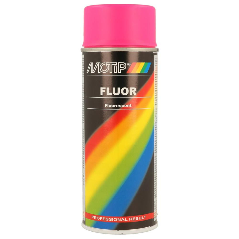 Fluorescerende verf Roze MOTIP 4000 Serie 400ml - MTP-04021 - 04021 - 8711347040216