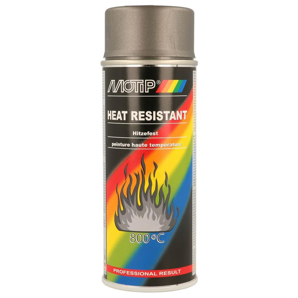 Vernice ad alta temperatura Antracite MOTIP 4000 Series 400ml - MTP-04030 - 04030 - 8711347040308