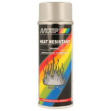 Zilveren hoge temperatuur verf MOTIP 4000 Series 400ml - MTP-04032 - 04032 - 8711347040322