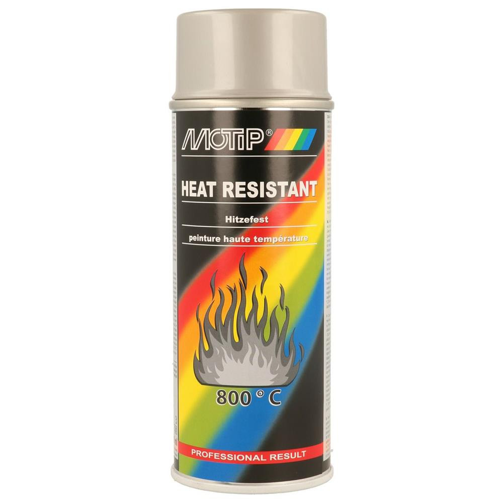 High temperature paint Silver MOTIP 4000 Series 400ml - MTP-04032 - 04032 - 8711347040322