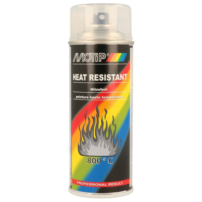 Hoge temperatuur blanke lak MOTIP Serie 4000 400ml - MTP-04033 - 04033 - 8711347040339