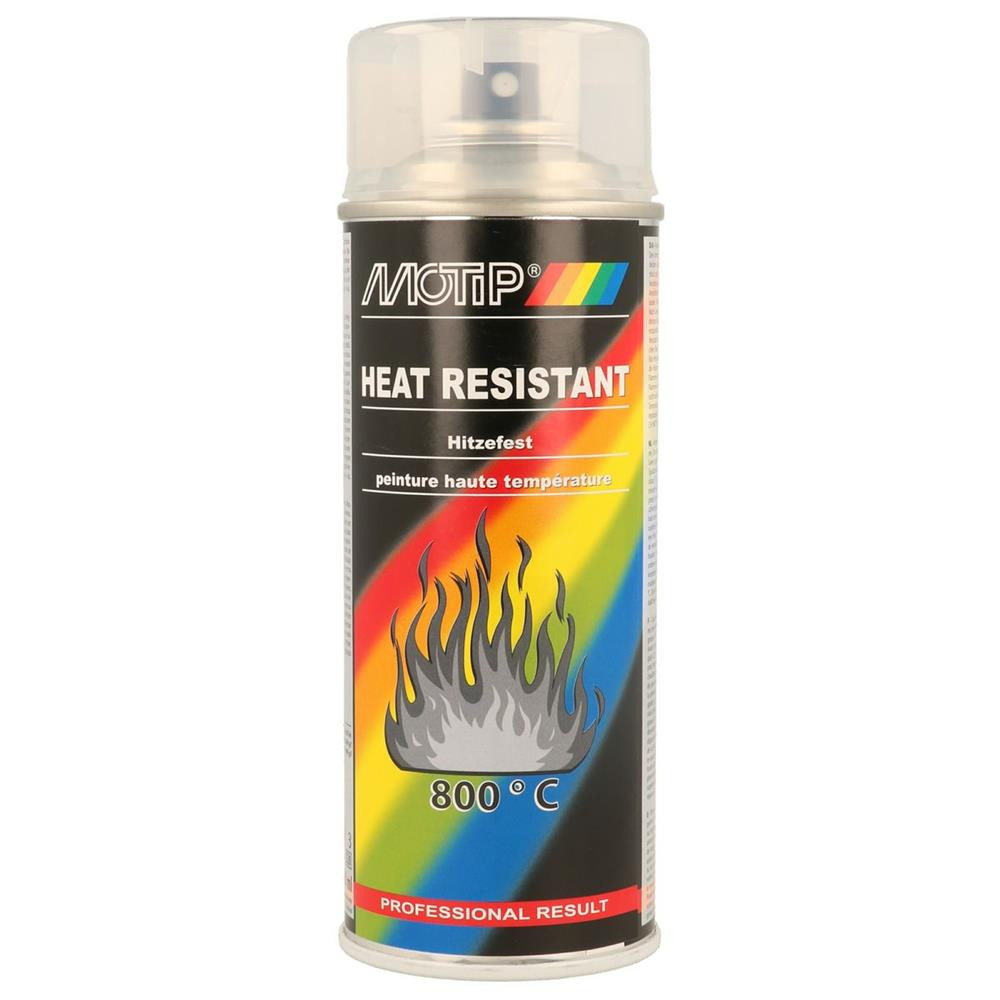 Hoge temperatuur blanke lak MOTIP Serie 4000 400ml - MTP-04033 - 04033 - 8711347040339