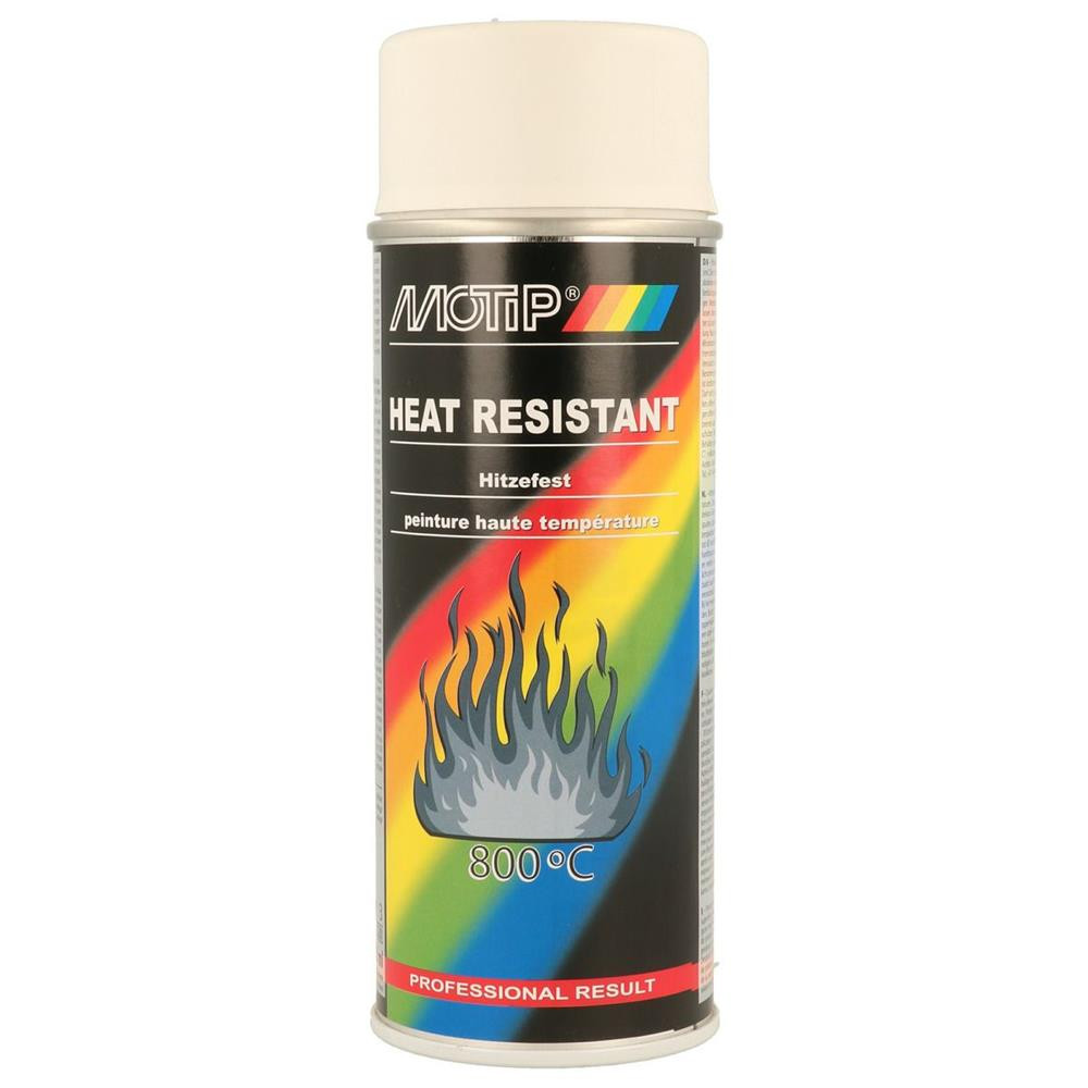High temperature paint White MOTIP 4000 Series 400ml - MTP-04036 - 04036 - 8711347040360