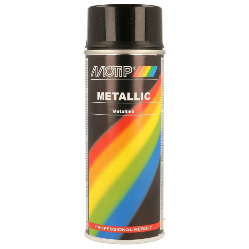 Zwarte metallic verf MOTIP 4000 Serie 400ml - MTP-04049 - 04049 - 8711347040490