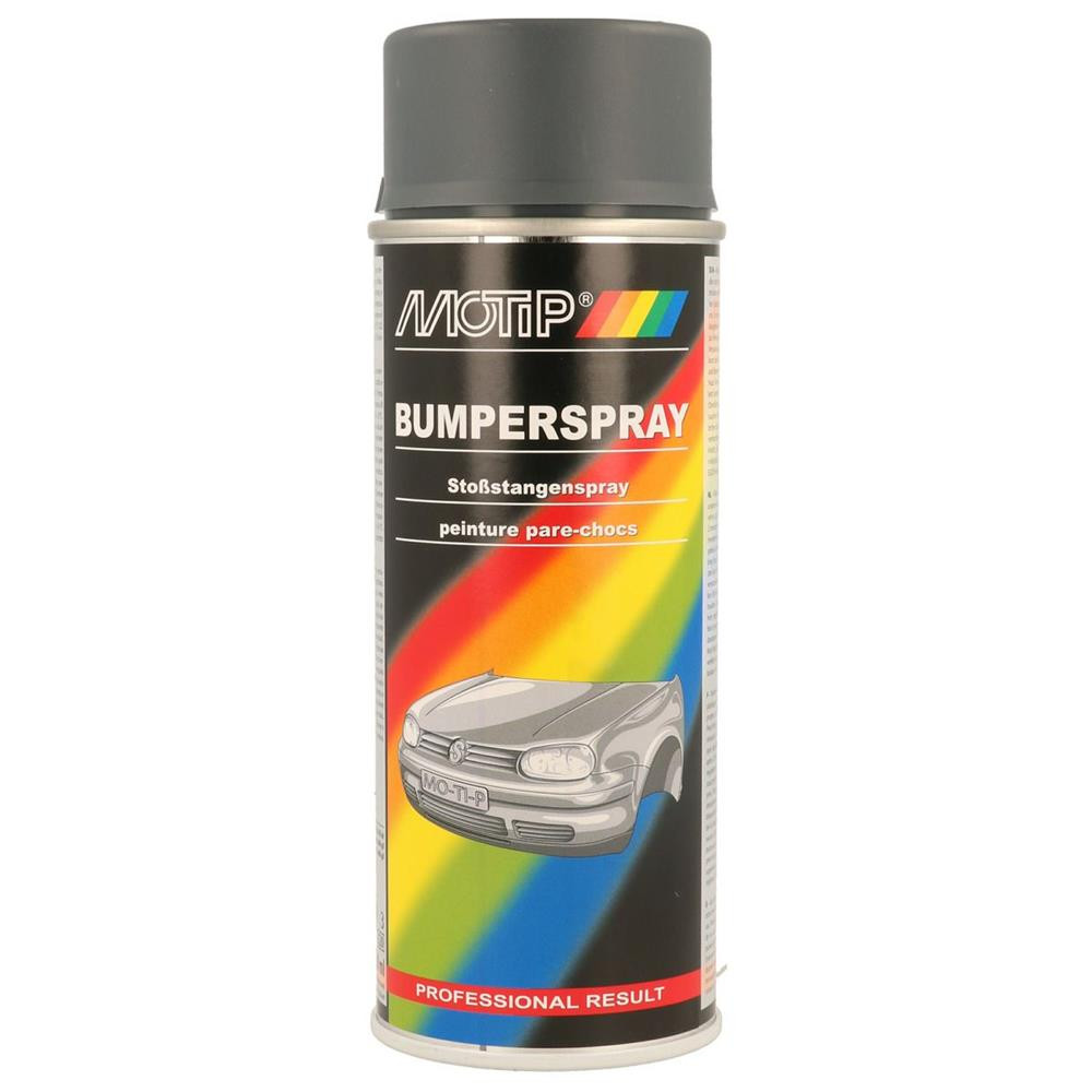 Vernice per plastica Grigio Scuro MOTIP 4000 Serie 400ml - MTP-04075 - 04075 - 8711347040759