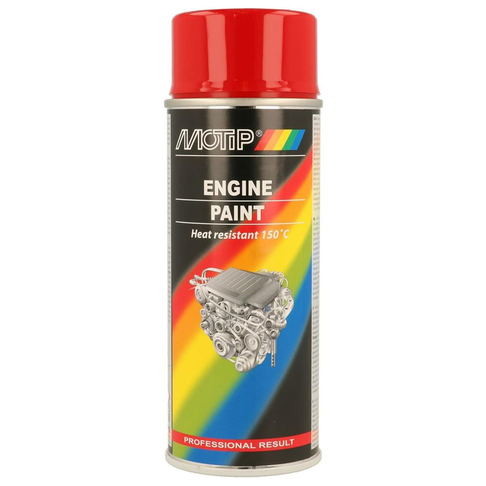 Vernice per motori rossa MOTIP 4000 Series 400ml - MTP-04091 - 04091 - 8711347040919
