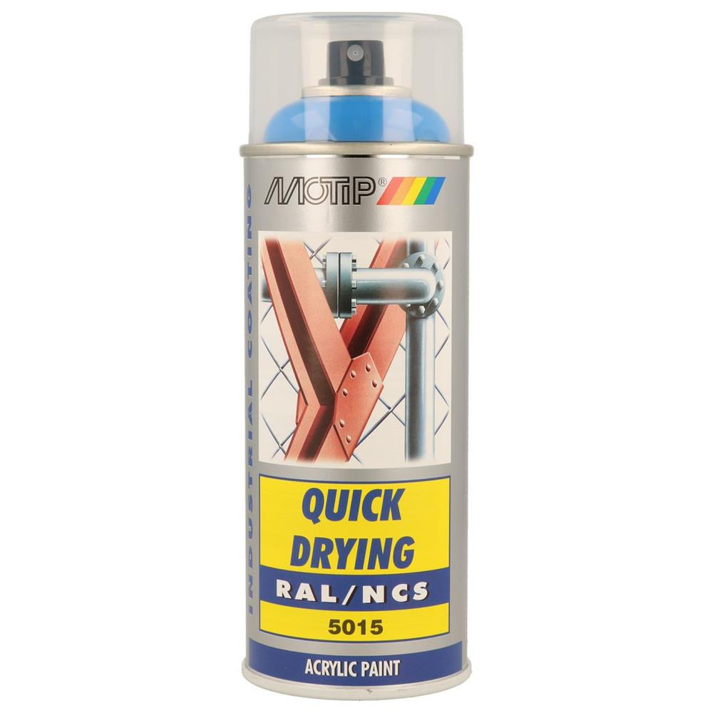 Peinture aérosol RAL 5015 MOTIP RAL 400ml - MTP-07012 - 07012 - 8711347070121