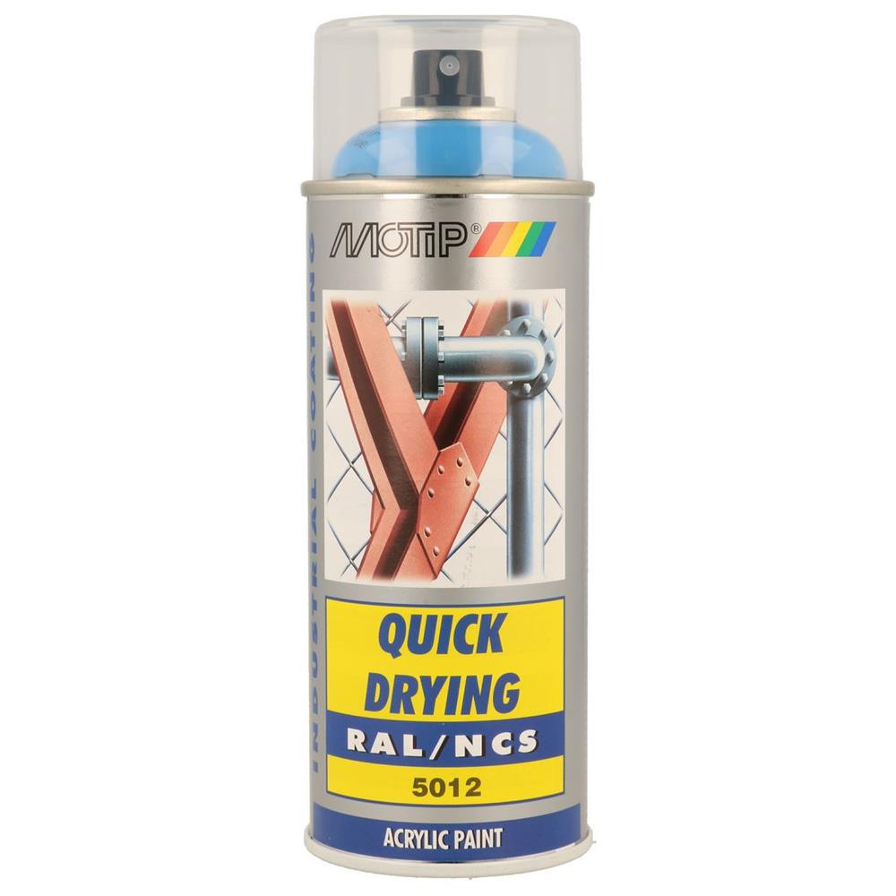 Spuitverf RAL 5012 MOTIP RAL 400ml - MTP-07014 - 07014 - 8711347070145