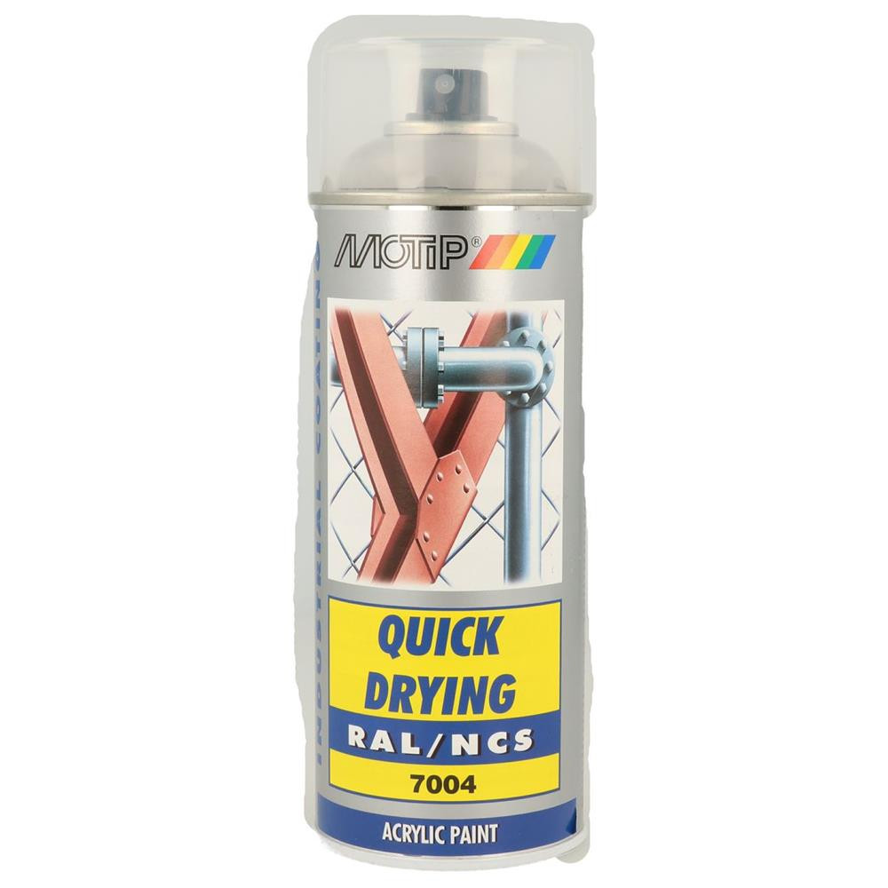 Peinture aérosol RAL 7004 MOTIP RAL 400ml - MTP-07015 - 07015 - 8711347110506