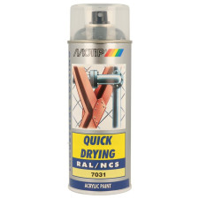 Spuitverf RAL 7031 MOTIP RAL 400ml - MTP-07022 - 07022 - 8711347070220