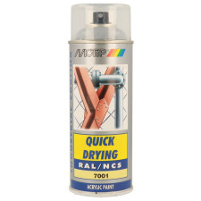 RAL 7001 spuitverf MOTIP RAL 400ml - MTP-07026 - 07026 - 8711347070268