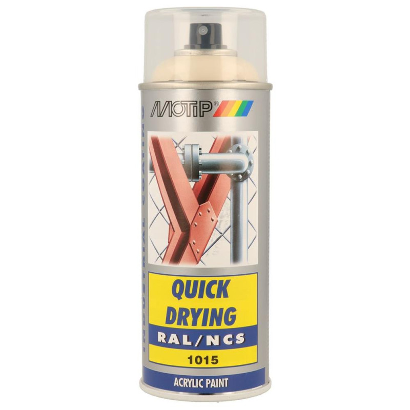 Spuitbus verf RAL 1015 MOTIP RAL 400ml - MTP-07062 - 07062 - 8711347070626