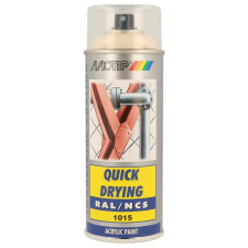 Spuitbus verf RAL 1015 MOTIP RAL 400ml - MTP-07062 - 07062 - 8711347070626