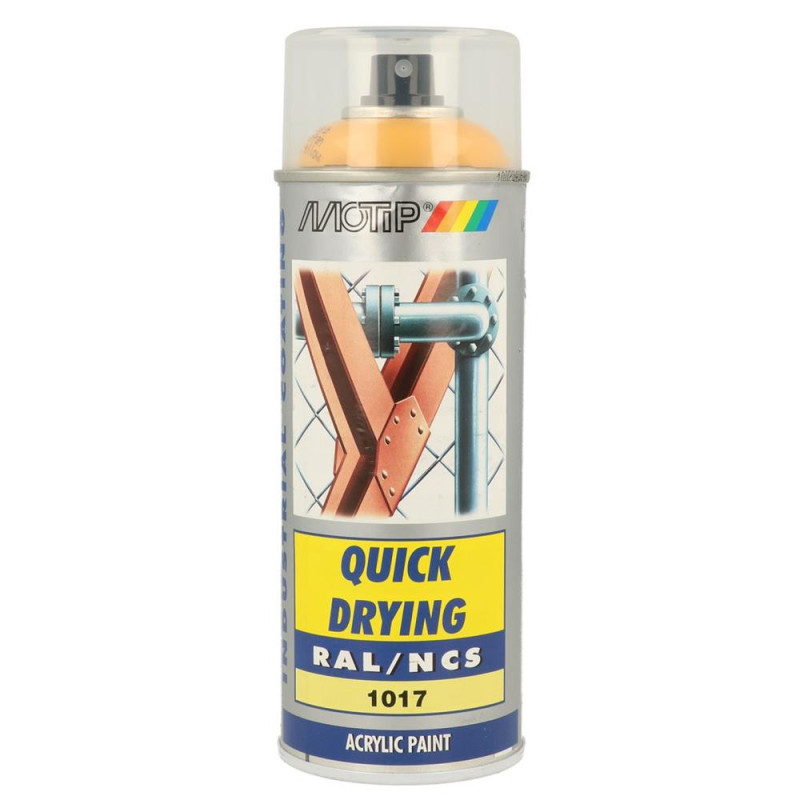 Spuitverf RAL 1017 MOTIP RAL 400ml - MTP-07064 - 07064 - 8711347070640