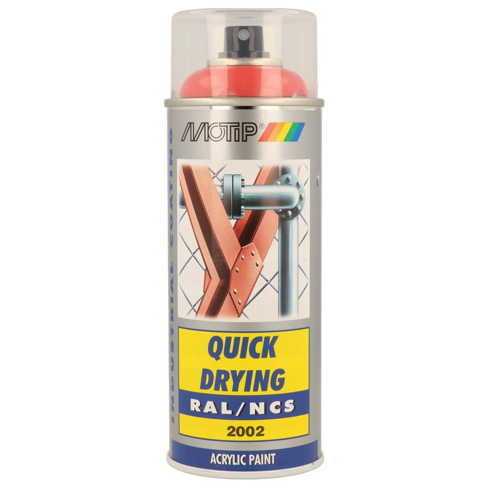 Vernice aerosol RAL 2002 MOTIP RAL 400ml - MTP-07086 - 07086 - 8711347070862