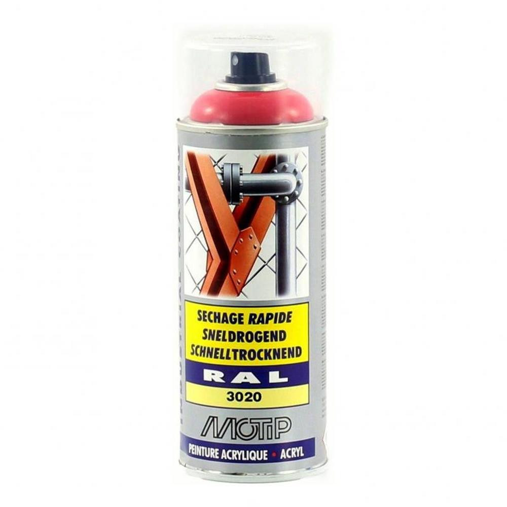 Vernice aerosol Rosso RAL 3020 MOTIP RAL 400ml - MTP-07088 - 07088 - 8711347070886
