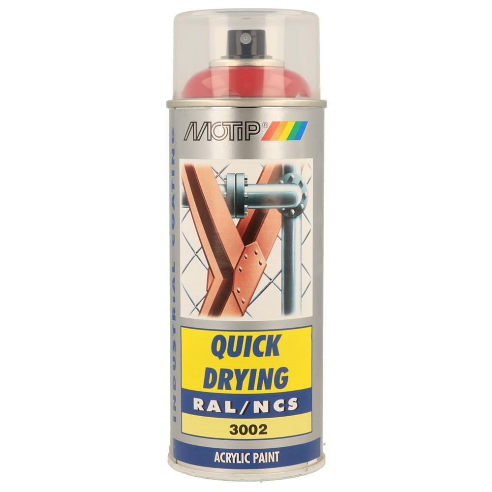 Vernice aerosol RAL 3002 MOTIP RAL 400ml - MTP-07096 - 07096 - 8711347070961