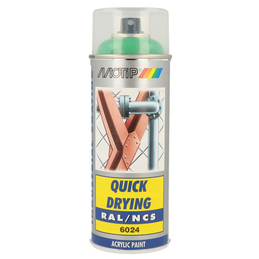 Peinture aérosol RAL 6024 MOTIP RAL 400ml - MTP-07120 - 07120 - 8711347071203