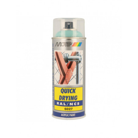 Peinture aérosol RAL 6027 MOTIP RAL 400ml