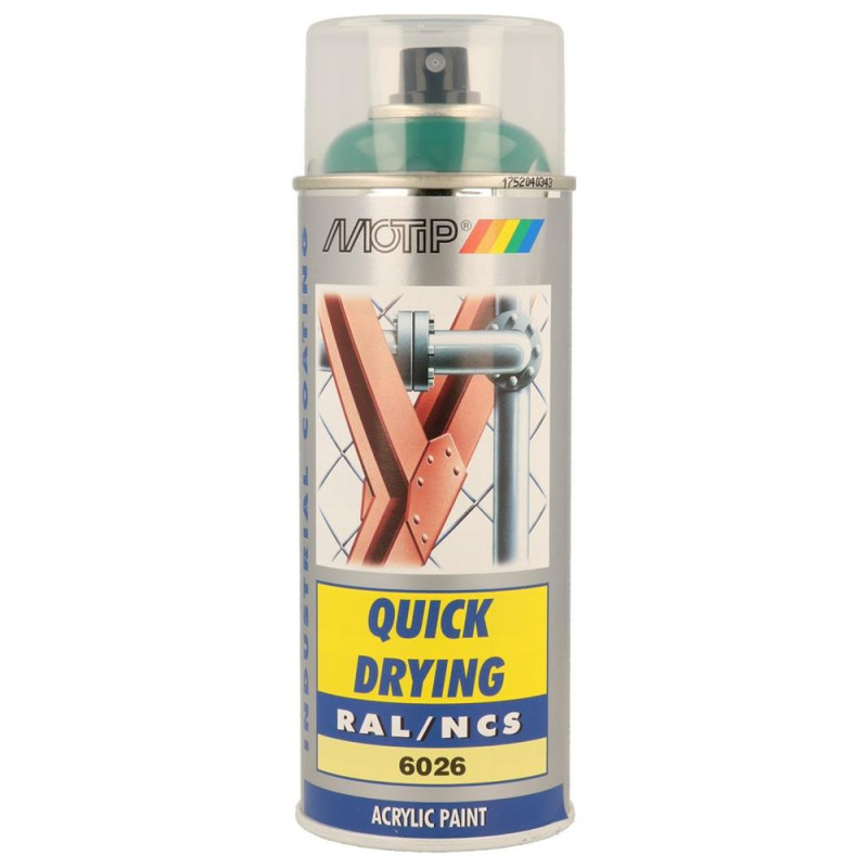 Spuitverf RAL 6026 MOTIP RAL 400ml - MTP-07144 - 07144 - 8711347128679
