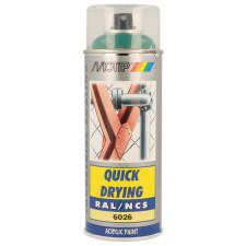 Spuitverf RAL 6026 MOTIP RAL 400ml - MTP-07144 - 07144 - 8711347128679