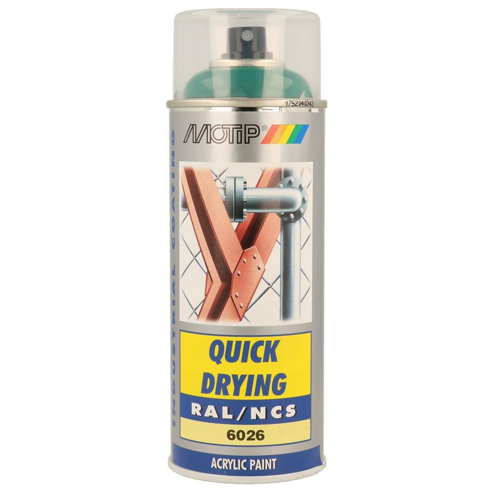 Spuitverf RAL 6026 MOTIP RAL 400ml - MTP-07144 - 07144 - 8711347128679