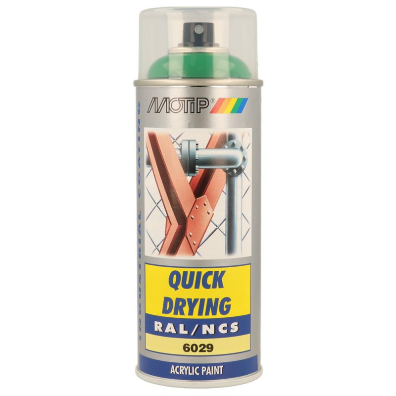 Spuitverf RAL 6029 MOTIP RAL 400ml - MTP-07145 - 07145 - 8711347128693