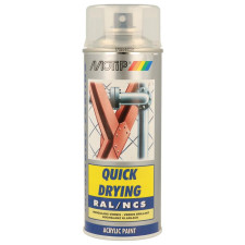 Professionele transparante spuitlak MOTIP RAL 400ml - MTP-07242 - 07242 - 8711347072422
