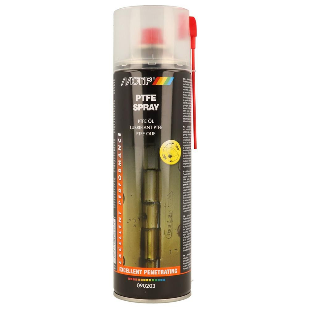Lubrifiant PTFE MOTIP Tech 500 ml - MTP-090203 - 090203 - 8711347226269