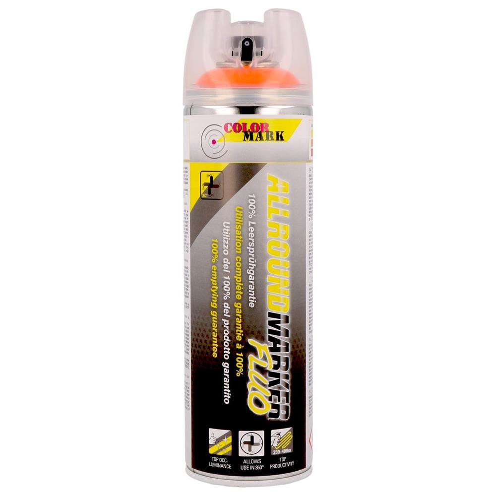 Peinture MOTIP Spotmarker Allround Orange fluo 500ml - MTP-201608 - 201608 - 4048500201608