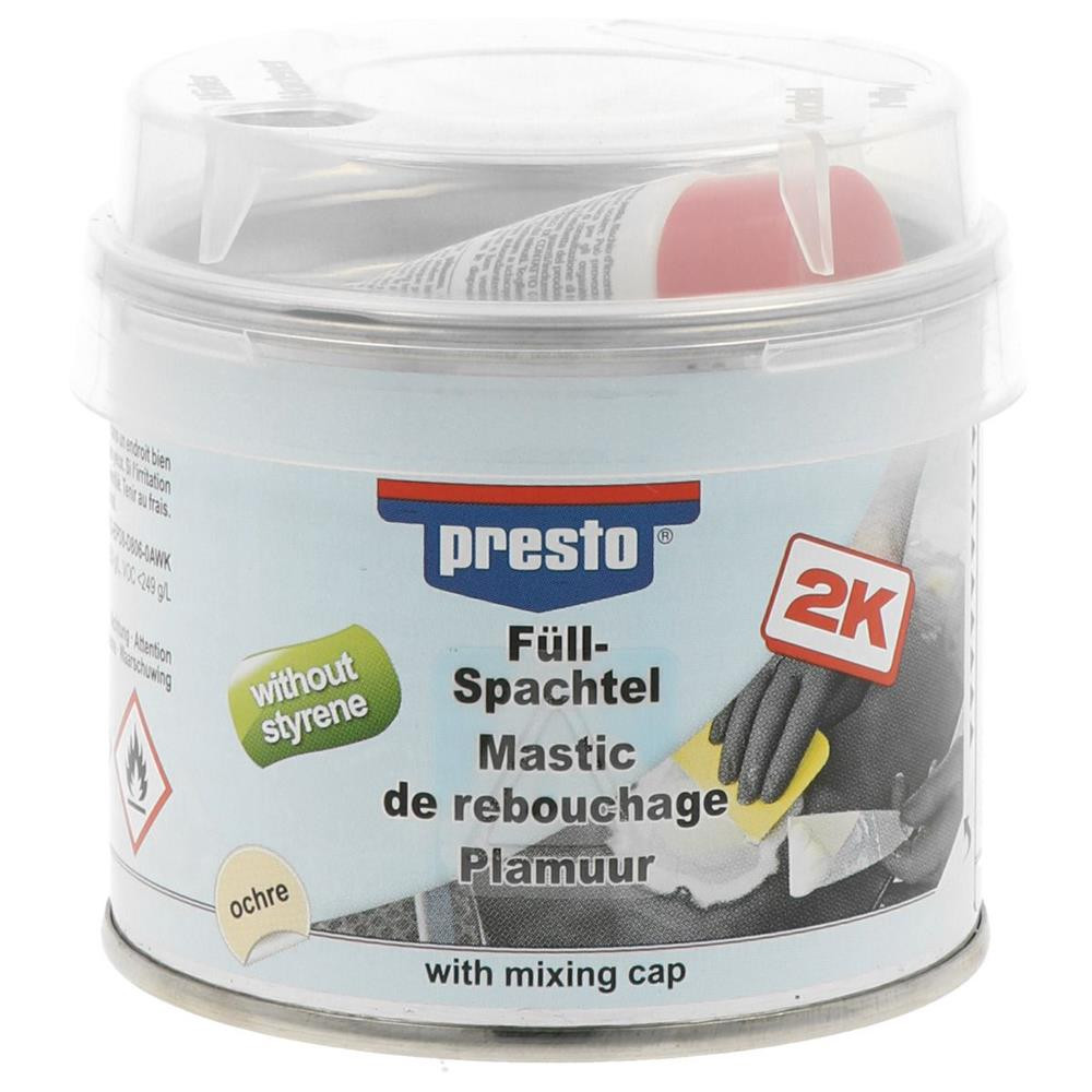 PRESTO 2K styreenvrij vulmiddel 250g - MTP-443558 - 443558 - 4048500443558