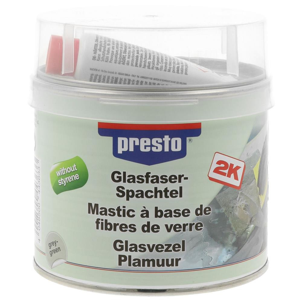 PRESTO 2K styreenvrije glasvezelkit 1kg - MTP-443633 - 443633 - 4048500443633