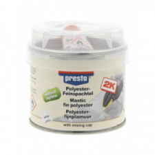 Mastic fin à base de polyester 2K sans styrène PRESTO 250g