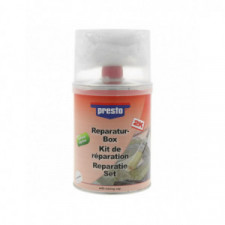 Kit mastic de réparation résine polyester 2K sans styrène PRESTO 1kg