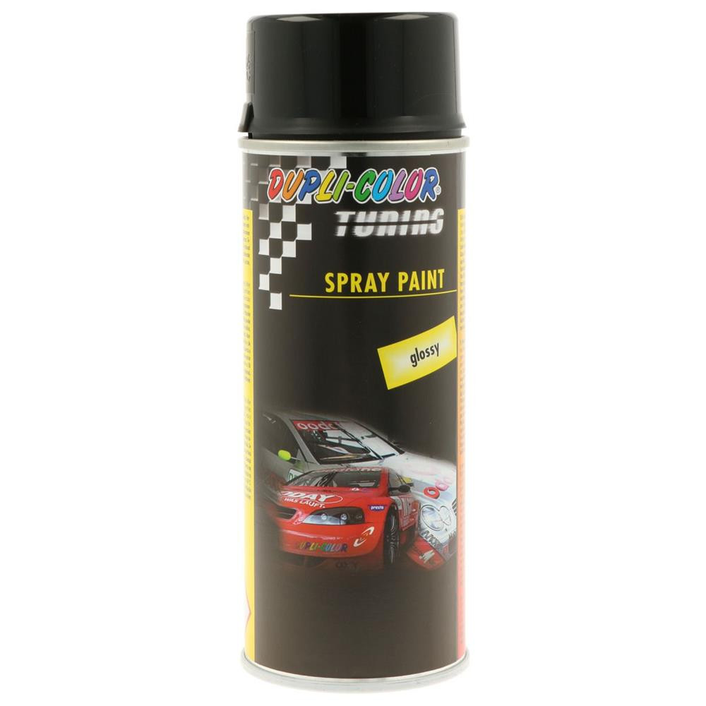 DUPLI Tuning Standaard Zwart Glanzende Rallye Lak 400ml - MTP-657832 - 657832 - 4048500657832