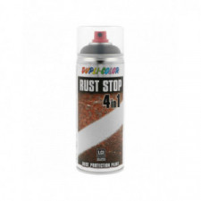 Vernice antiruggine nera satinata 4 in 1 DUPLI Rust Stop 400ml