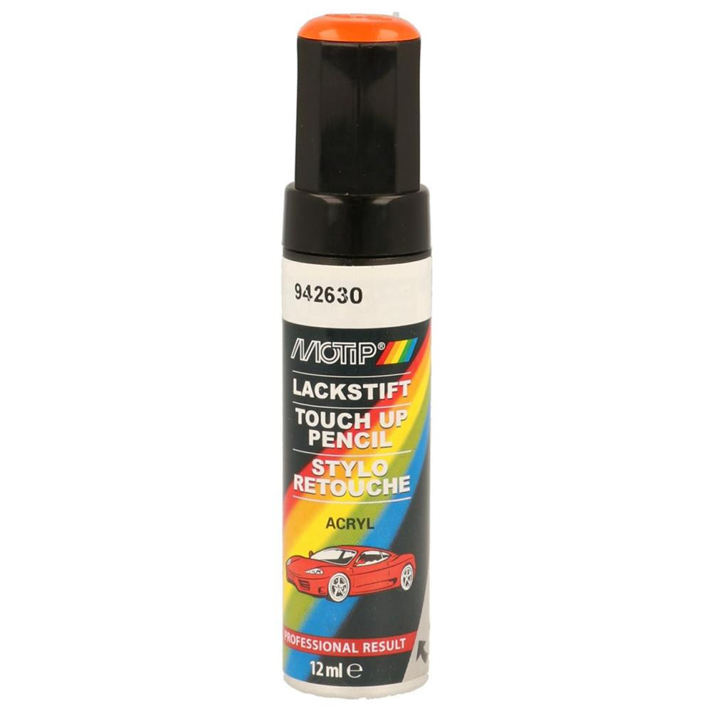 Touch Up kwast 942630 Oranje Brillant MOTIP Touch Up 12ml - MTP-942630 - 942630 - 8711347142460