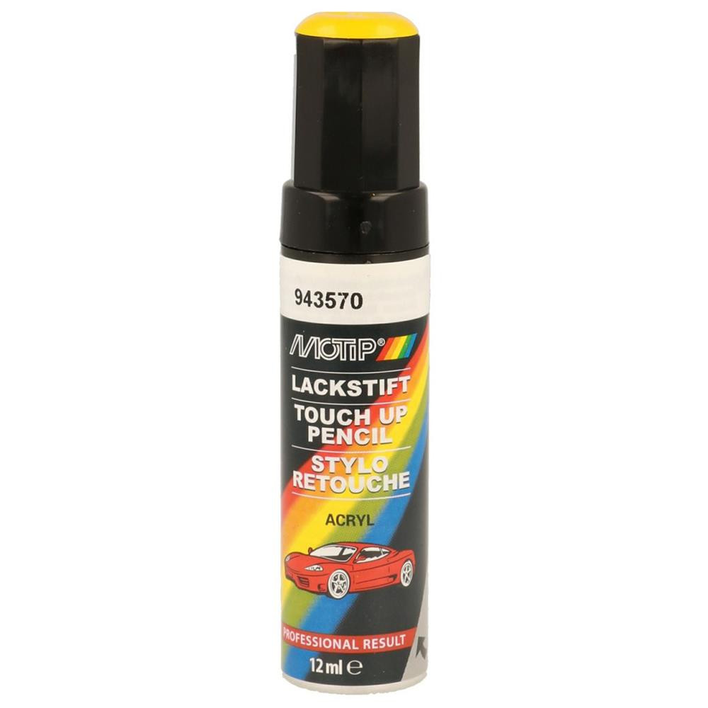 Pennello da ritocco 943570 MOTIP Touch Up Giallo 12ml - MTP-943570 - 943570 - 8711347055838