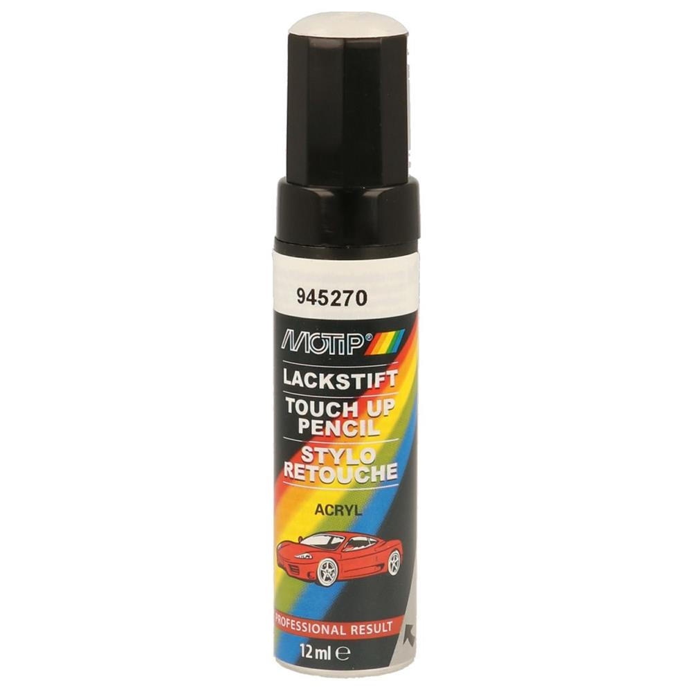 945270 MOTIP Touch Up Brush White Gloss 12ml - MTP-945270 - 945270 - 8711347920952