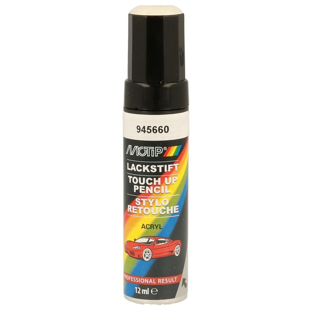 945660 MOTIP Touch Up Brush White Gloss 12ml - MTP-945660 - 945660 - 8711347921102