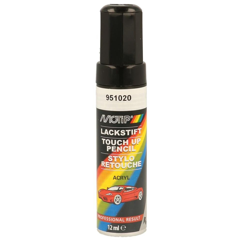MOTIP Touch Up Pennello 951020 Nero Metallico 12ml - MTP-951020 - 951020 - 8711347921485