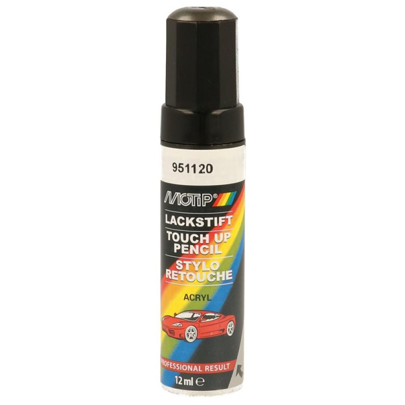Touch Up Kwast 951120 Metallic Grijs MOTIP Touch Up 12ml - MTP-951120 - 951120 - 8711347921782