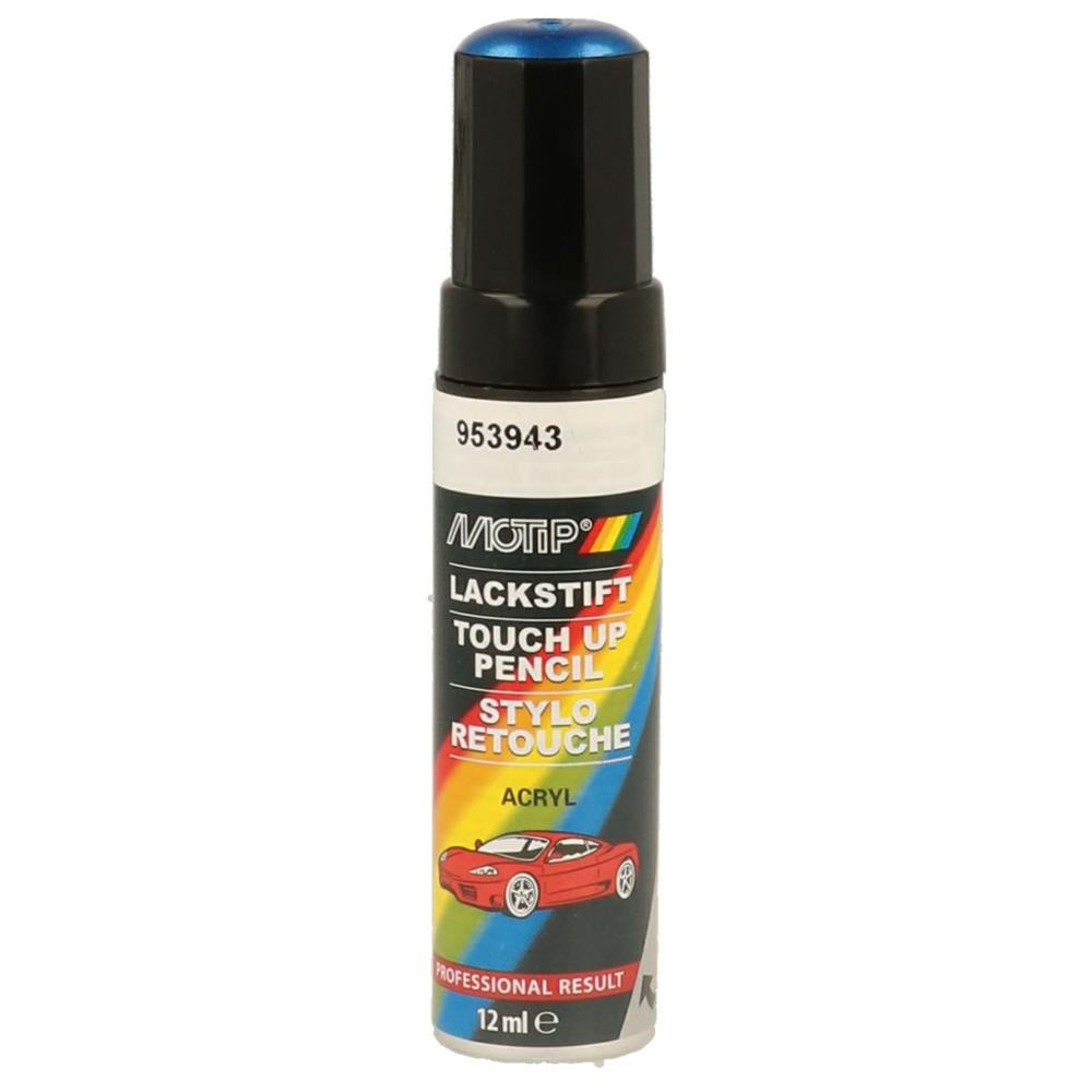 MOTIP Touch Up Pennello 953943 Blu Metallico 12ml - MTP-953943 - 953943 - 8711347184958