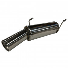 Terminal Echappement Inox Inoxcar Peugeot 206 2.0 16s cc 1x102mm