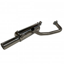 Terminal Echappement Inox Inoxcar Renault Megane II 1.6 16v 1x80mm