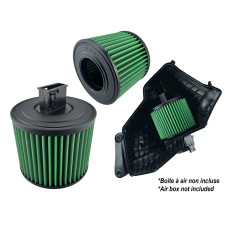 Luchtfilter GREEN FILTER BMW SERIE 1 (E81/E82/E87/E88) 125 i 03/08- - GR-G791019 - G791019 - 3701194110403