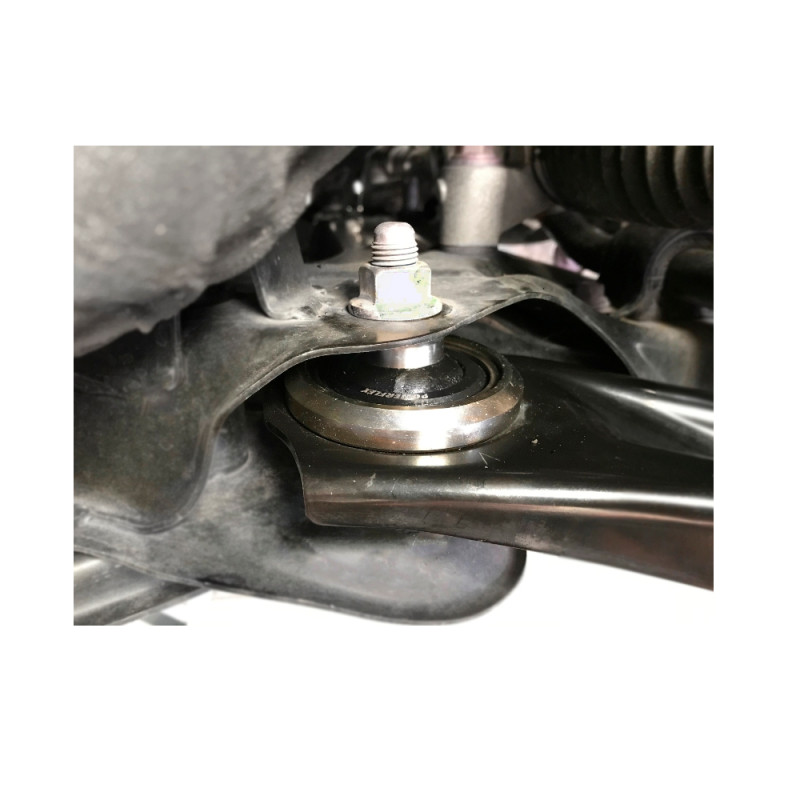 POWERFLEX Black adjustable front arm bush for Toyota Yaris 1.6 GR 4WD - PF-F76902G-2N - PFF76-902GBLK - 5055676556837
