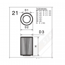 Filtro aria GREEN FILTER MERCEDES GE 230 86-92